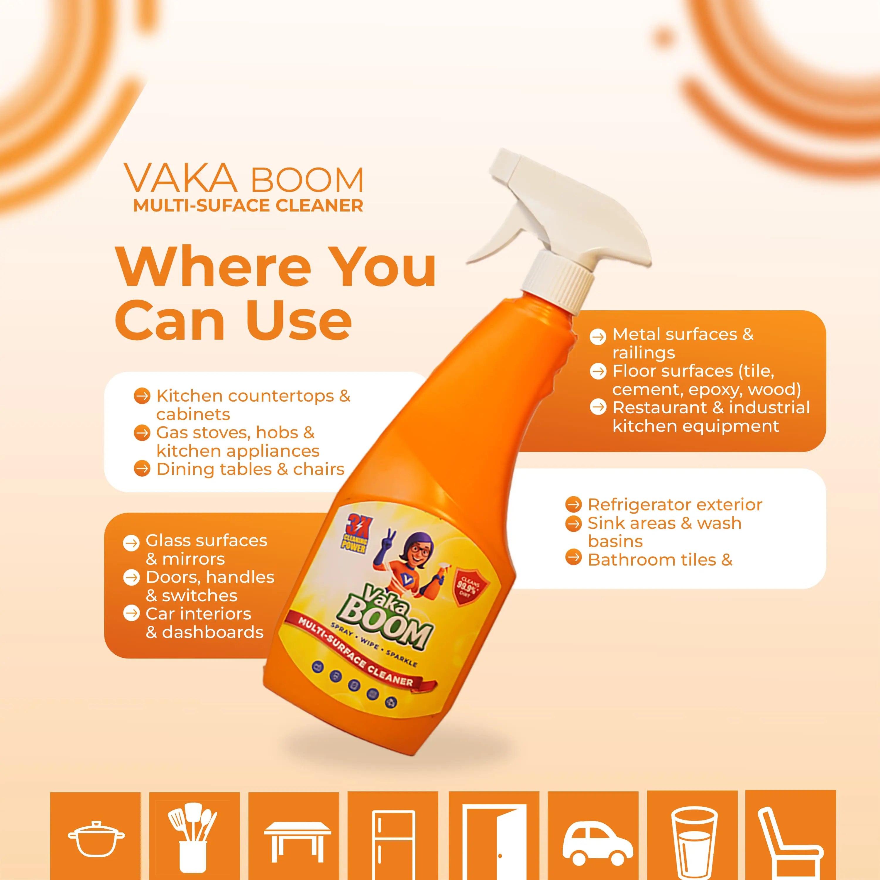 Vaka Boom Multi Purpose Cleaning Spray