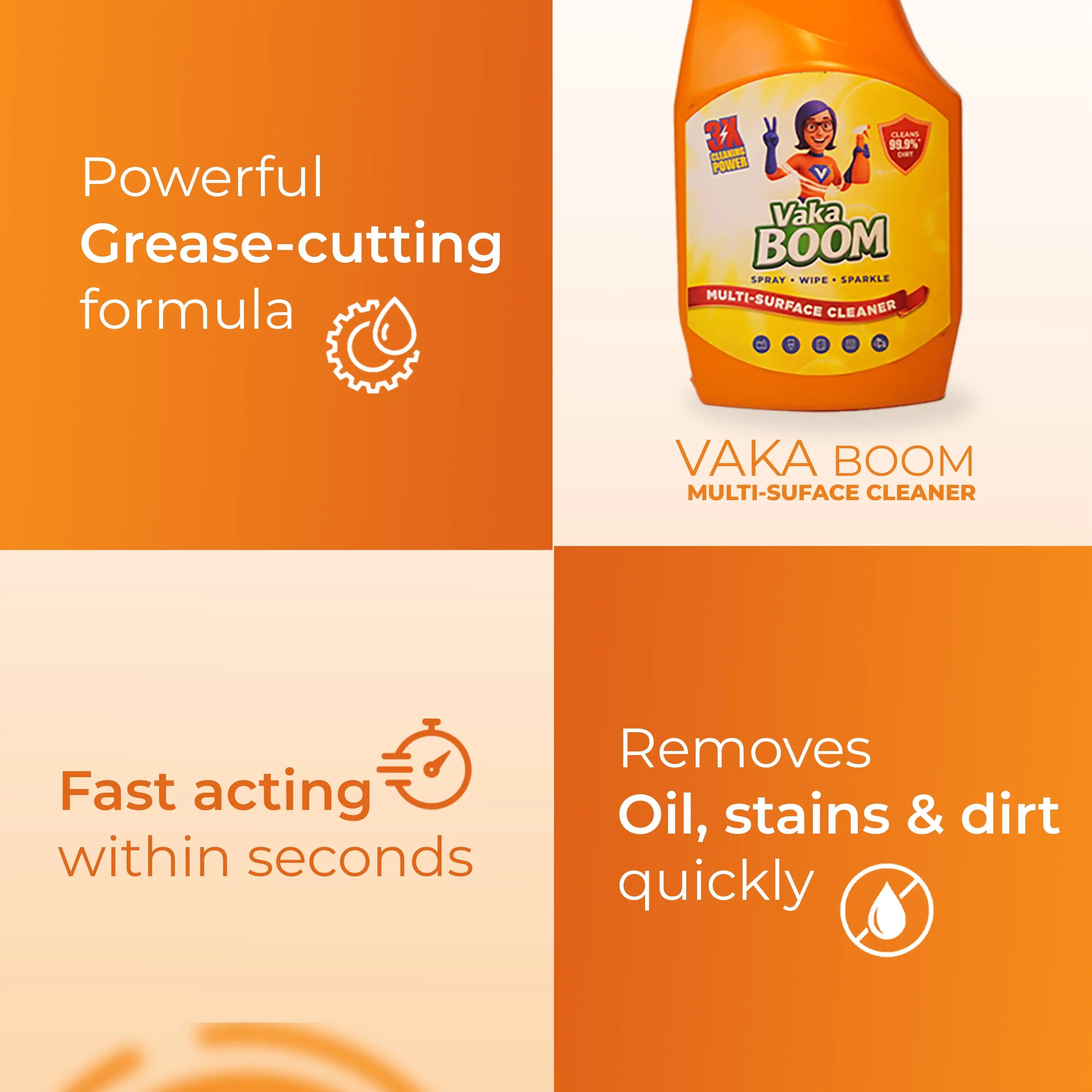 Vaka Boom Multi Purpose Cleaning Spray