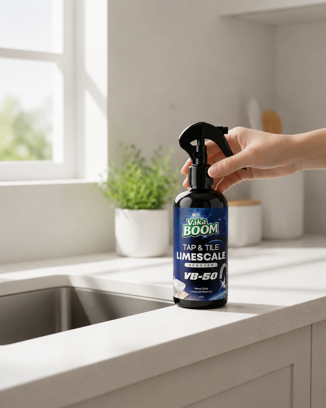 VAKABOOM Tap & Tile Limescale Remover Spray (VB-50)
