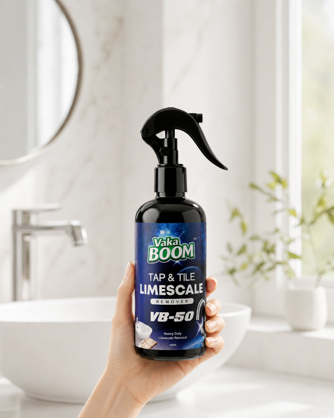VAKABOOM Tap & Tile Limescale Remover Spray (VB-50)