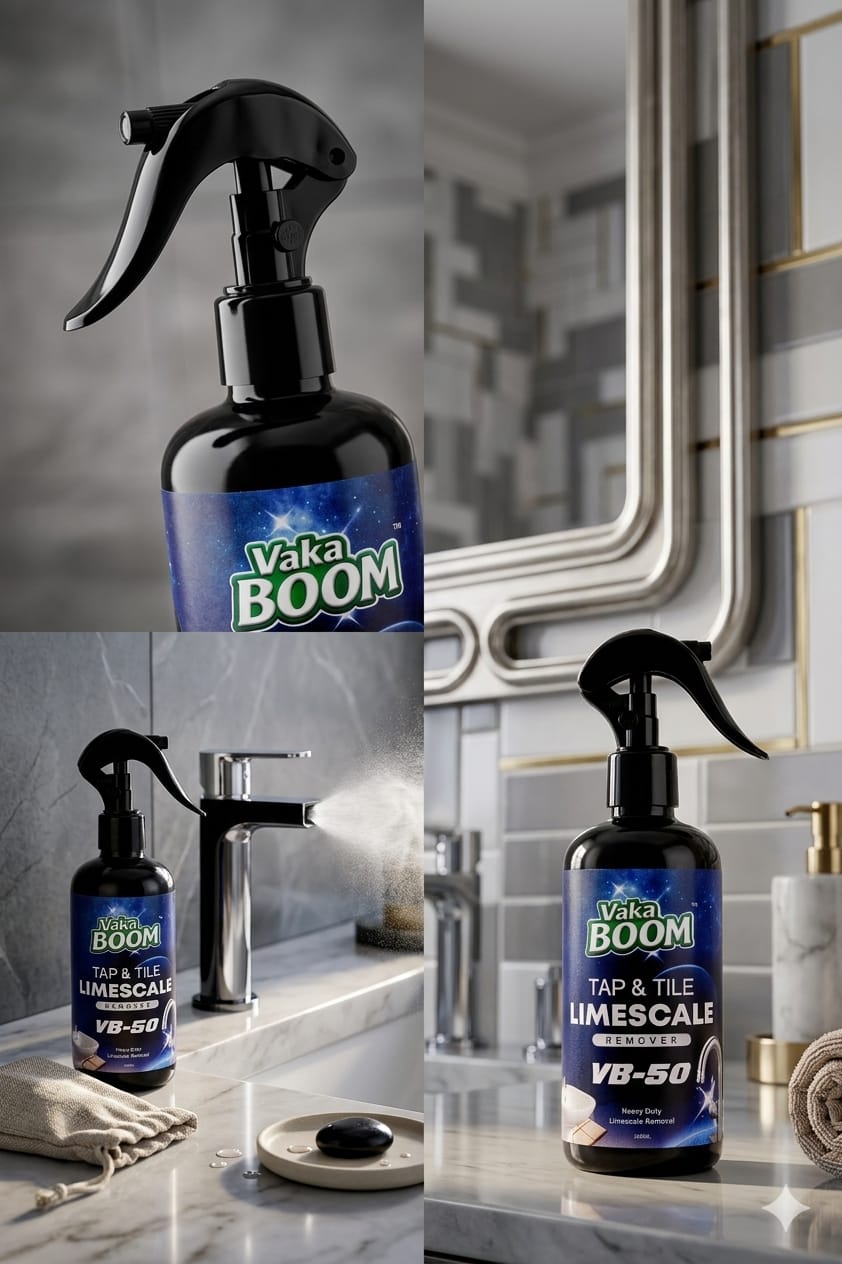 VAKABOOM Tap & Tile Limescale Remover Spray (VB-50)