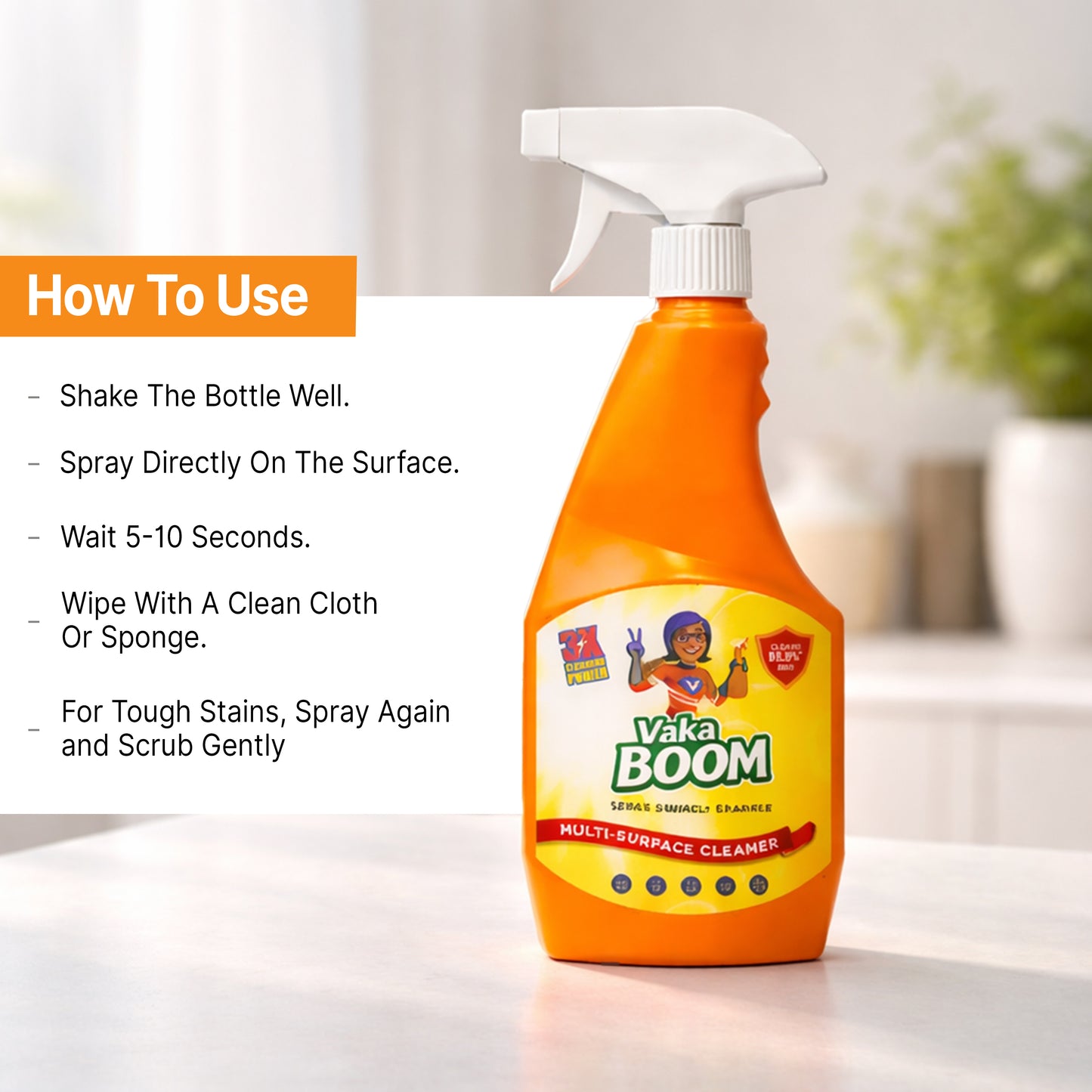 VAKABOOM Multi Purpose Cleaning Spray